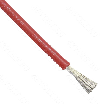 Силиконовый провод 20 awg красный